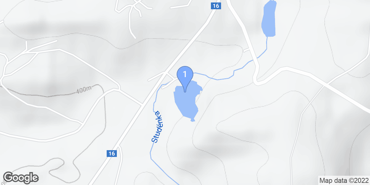 Královéhradecký kraj dive site map