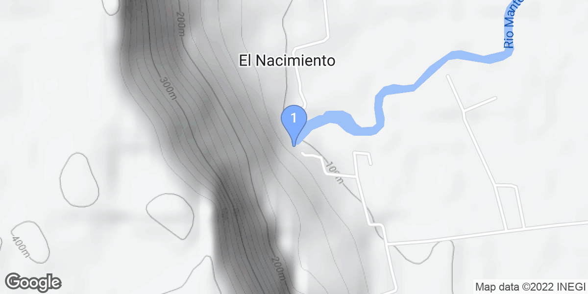 Tamaulipas dive site map