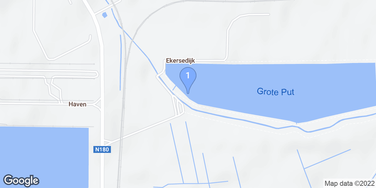 Antwerp dive site map