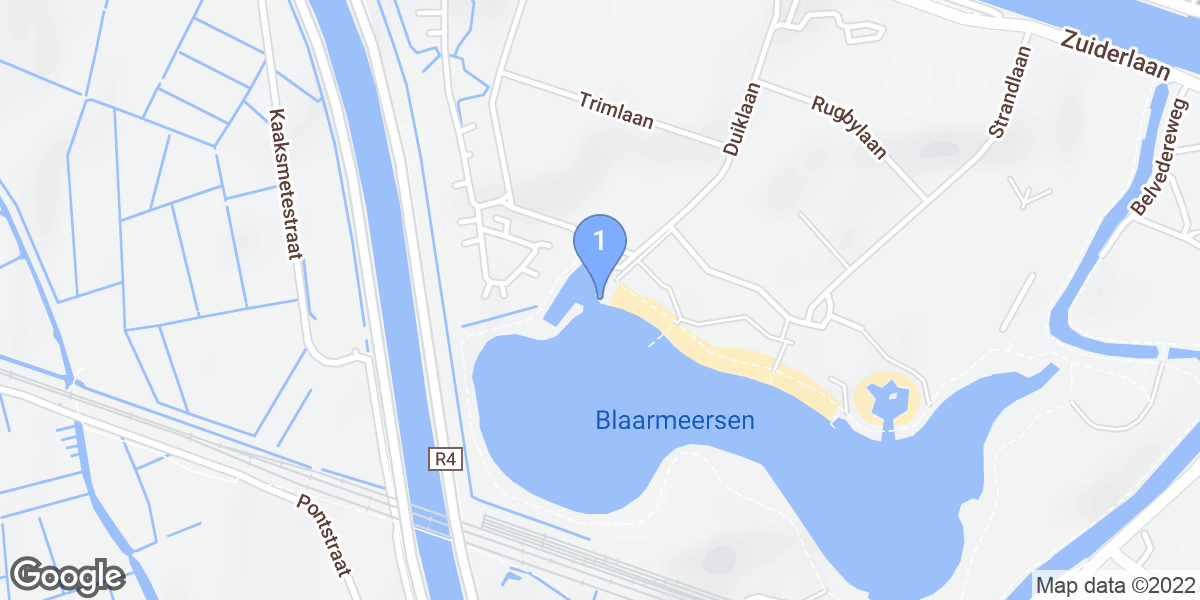 East Flanders dive site map