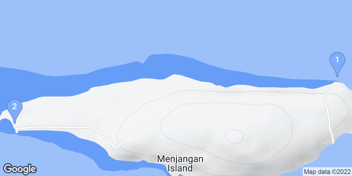 Kabupaten Buleleng dive site map