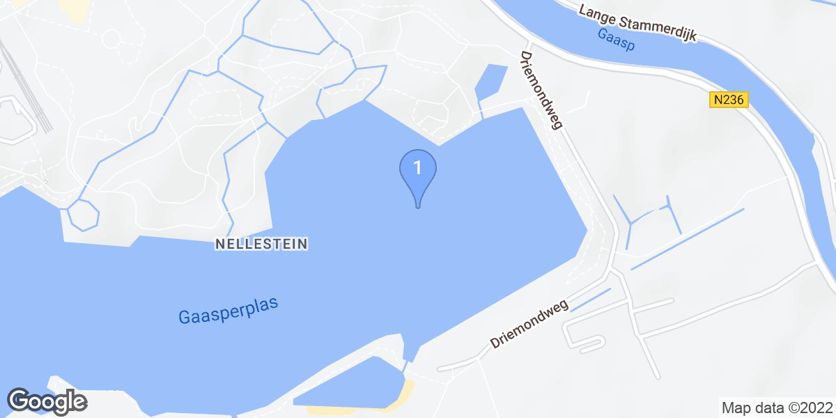Government of Amsterdam dive site map