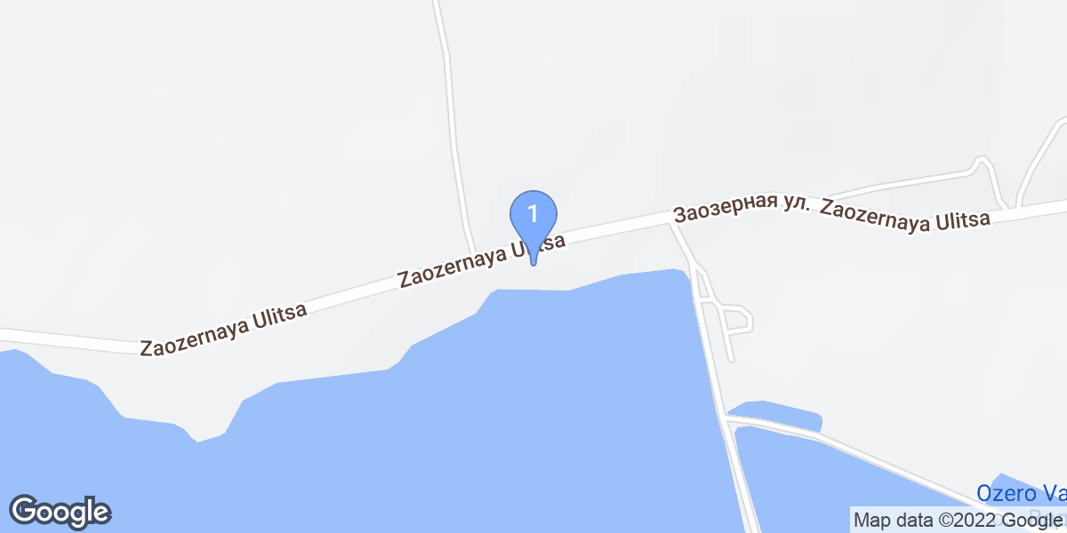 Vadsky District dive site map