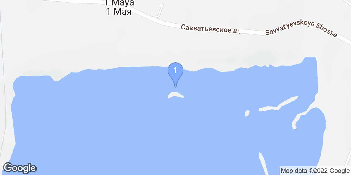 Gorod Tver' dive site map
