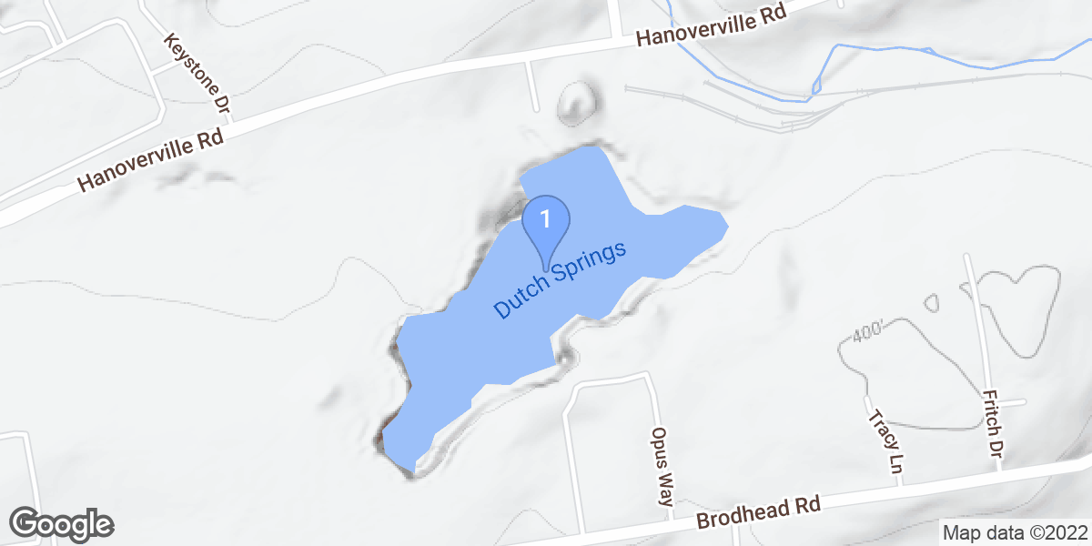 Northampton County dive site map