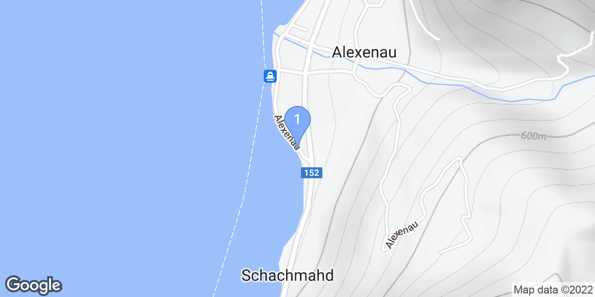 Alexenau dive site map