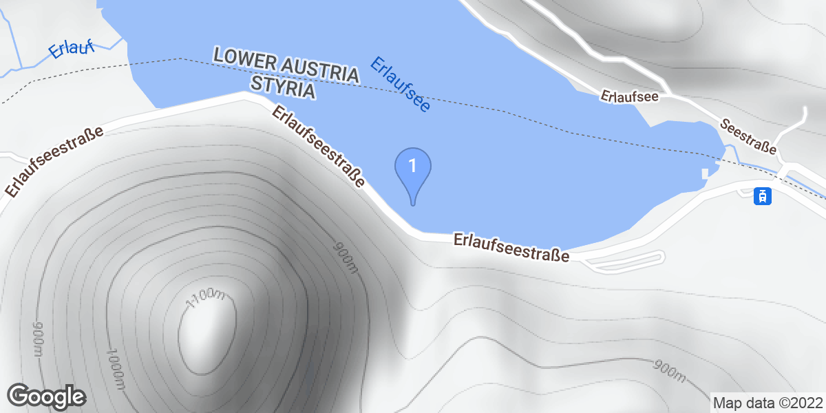 Sankt Sebastian dive site map