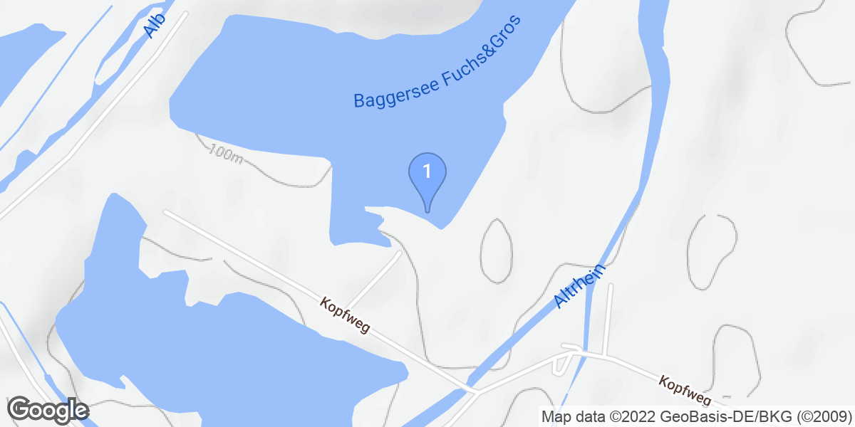 Eggenstein-Leopoldshafen dive site map