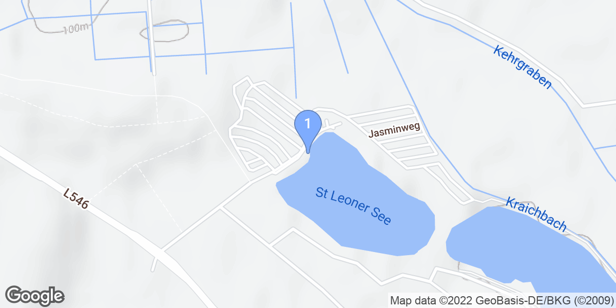Sankt Leon-Rot dive site map