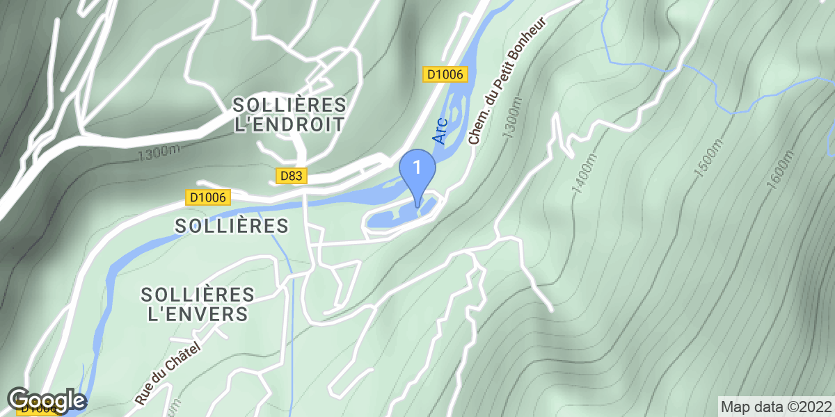 Val-Cenis dive site map