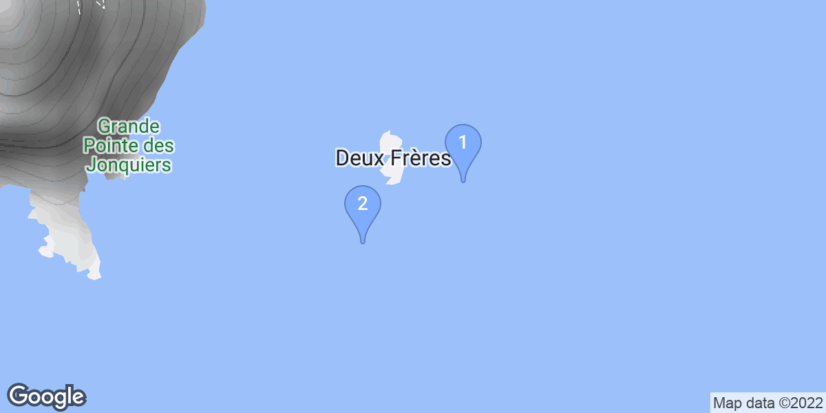 La Seyne-sur-Mer dive site map