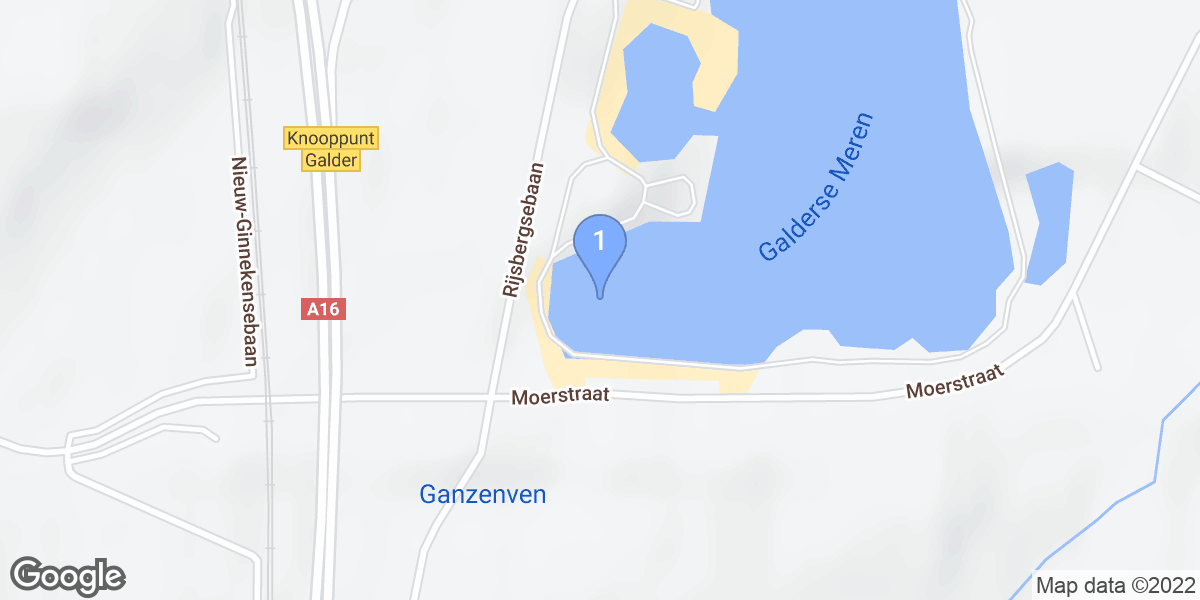 Breda dive site map