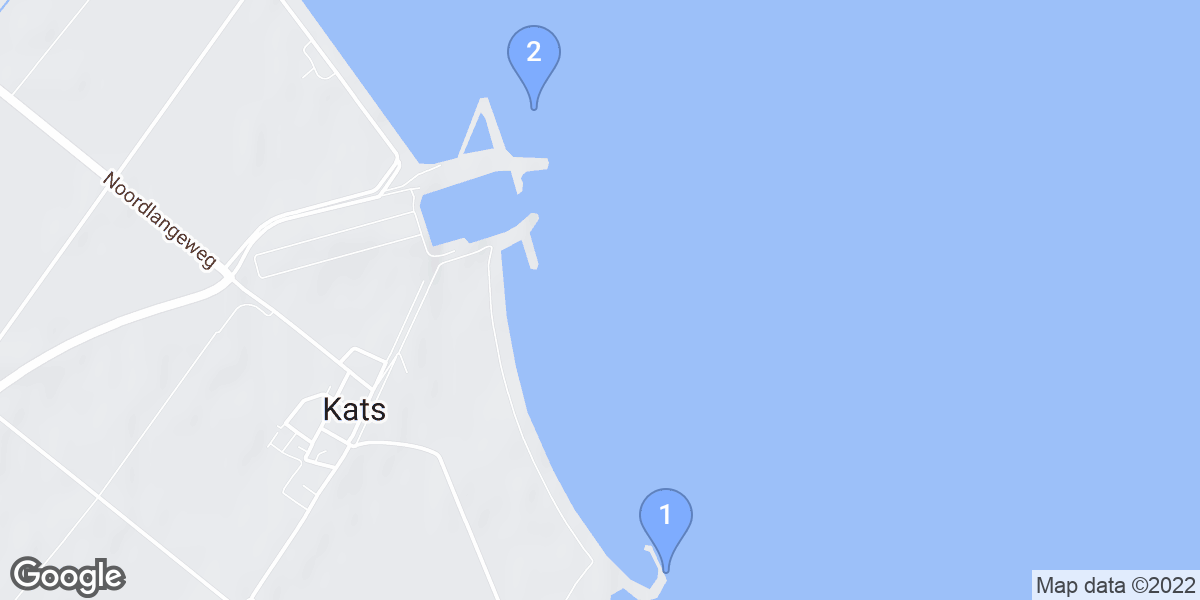 Kats dive site map