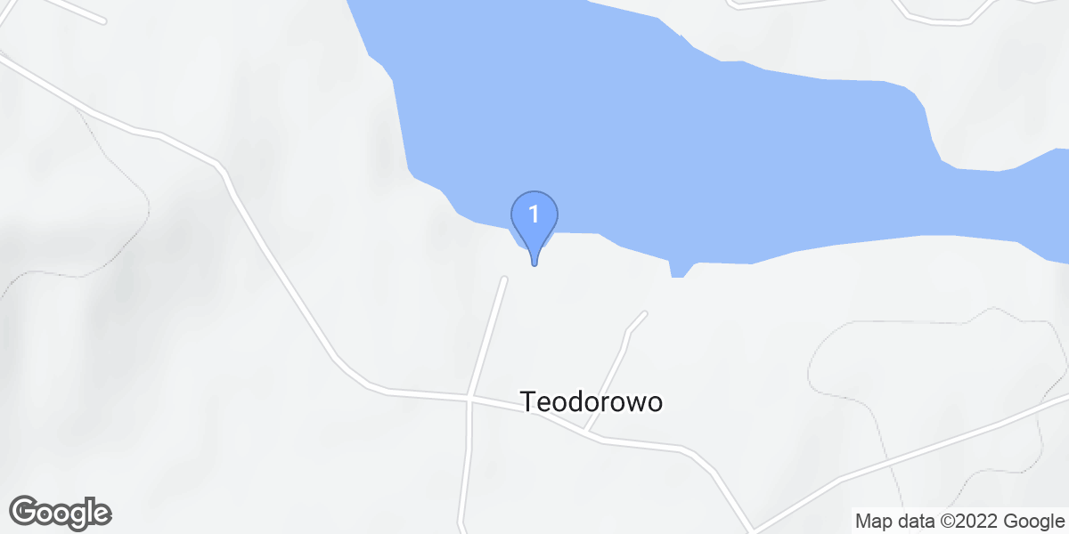 Teodorowo dive site map